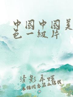 中国中国美女黄色一级片