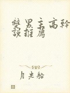 双男主高干文小说推荐