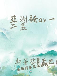 亚洲骚av一区二区