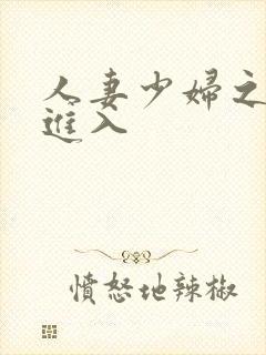 人妻少妇之猛烈进入