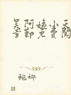 吴阿姨小天最新章节免费阅读