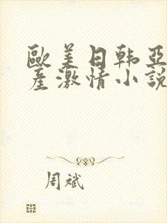 欧美日韩亚洲国产激情小说