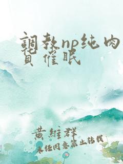 调教np纯肉骚货催眠