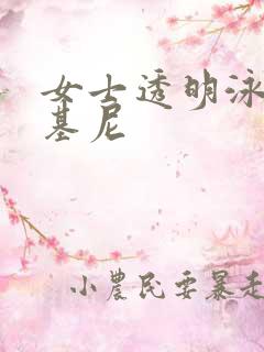 女士透明泳衣比基尼