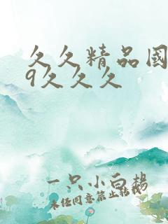 久久精品国产99久久久