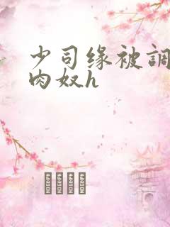 少司缘被调教成肉奴h