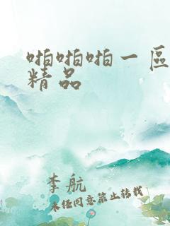 啪啪啪一区二区精品