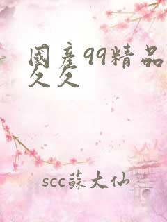 国产99精品久久久