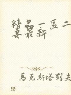 精品一区二区人妻最新