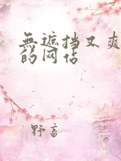 无遮挡又爽又黄的网站