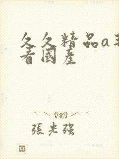 久久精品a毛片看国产