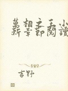 万相之王小说最新章节阅读