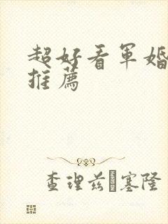 超好看军婚小说推荐