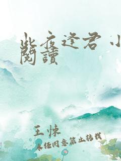 此夜逢君 小说阅读