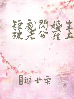 短剧闪婚生子后被老公宠上天