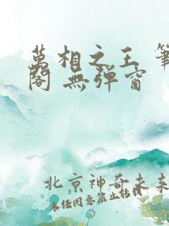 万相之王 笔趣阁 无弹窗