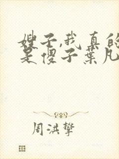 嫂子,我真的不是傻子叶凡免费阅读