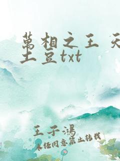 万相之王 天蚕土豆txt