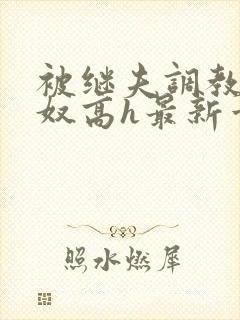 被继夫调教成小奴高h最新章节