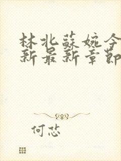 林北苏婉今日更新最新章节