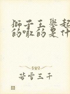 狮子王举起辛巴的喊的是什么