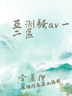 亚洲骚av一区二区
