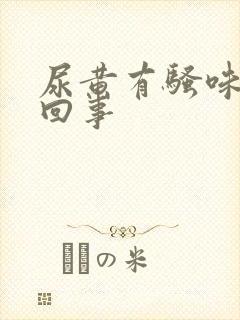 尿黄有骚味怎么回事