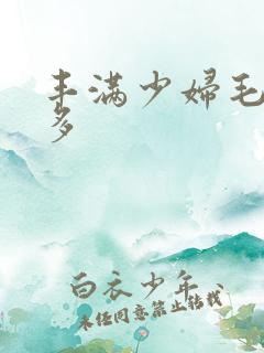 丰满少妇毛多水多