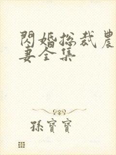 闪婚总裁农村娇妻全集