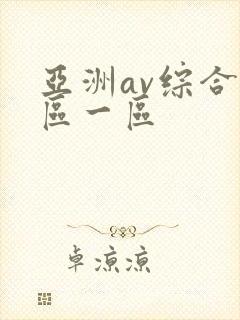 亚洲av综合色区一区