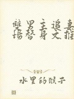 双男主追妻火葬场替身文推荐