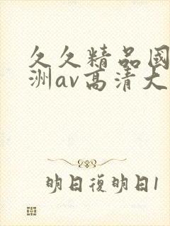 久久精品国产亚洲av高清大结局