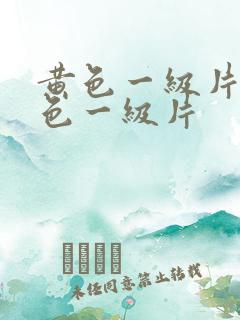 黄色一级片,黄色一级片