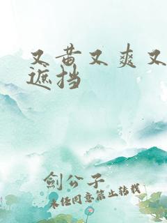 又黄又爽又色无遮挡