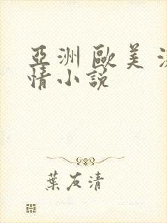 亚洲 欧美 激情小说