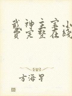 武神主宰小说免费完整在线阅读