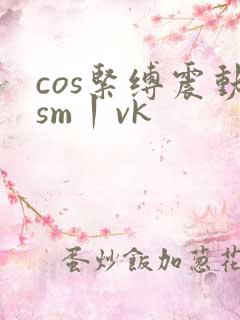 cos紧缚震动sm丨vk