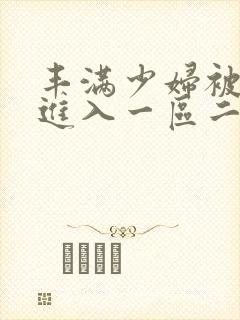 丰满少妇被猛烈进入一区二区