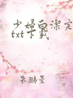 少妇白洁完整版txt下载