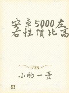 安卓5000左右性价比高的手机