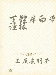 下体痒白带豆腐渣样