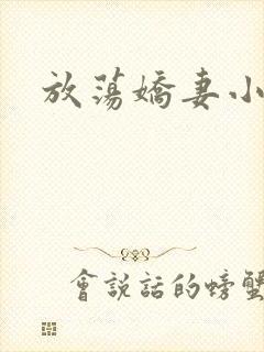 放荡娇妻小说
