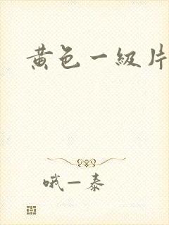 黄色一级片啪啪