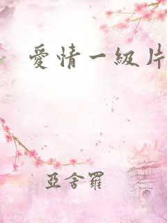 爱情一级片