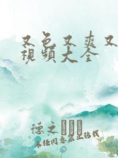 又色又爽又黄的视频大全