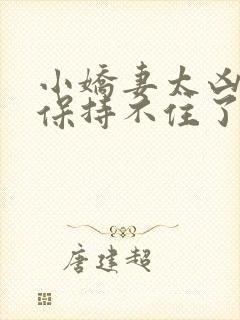 小娇妻太凶陆少保持不住了短剧