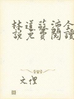 林道苏沛全的小说免费阅读笔趣阁