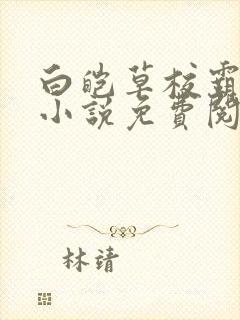 白皑草校霸爸爸小说免费阅读