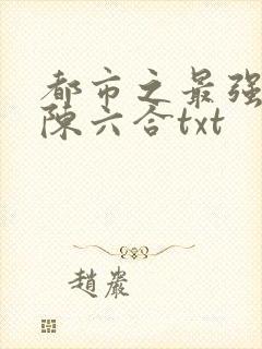 都市之最强狂兵陈六合txt