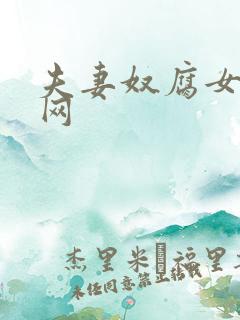 夫妻奴腐女小说网